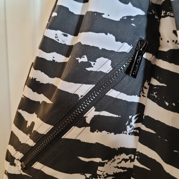 Calvin Klein zebra zip mini dress - Picture 4 of 4